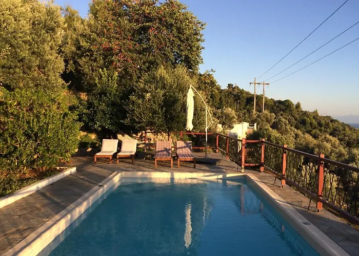 The Music House With Pool Case de vacanță Klíma